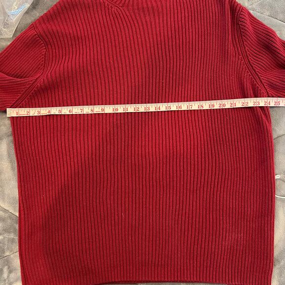 Covington Red Sweater Size XL Men's Preloved - Picture 11 of 11